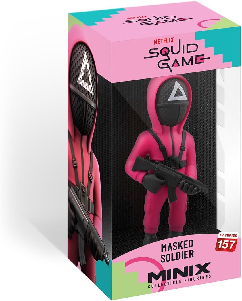 Figura Minix TV Series: Squid Game - Masked Soldier (Triangle) 157 ( Imagem 2 de 2 ) - Preview