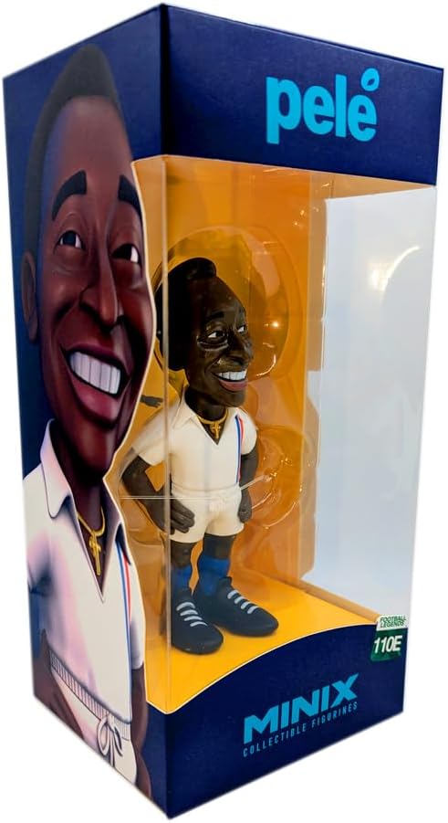 Figura Minix - Football Stars 110 - Escape to Victory: Pelé ( Imagem 2 de 2 ) - Preview