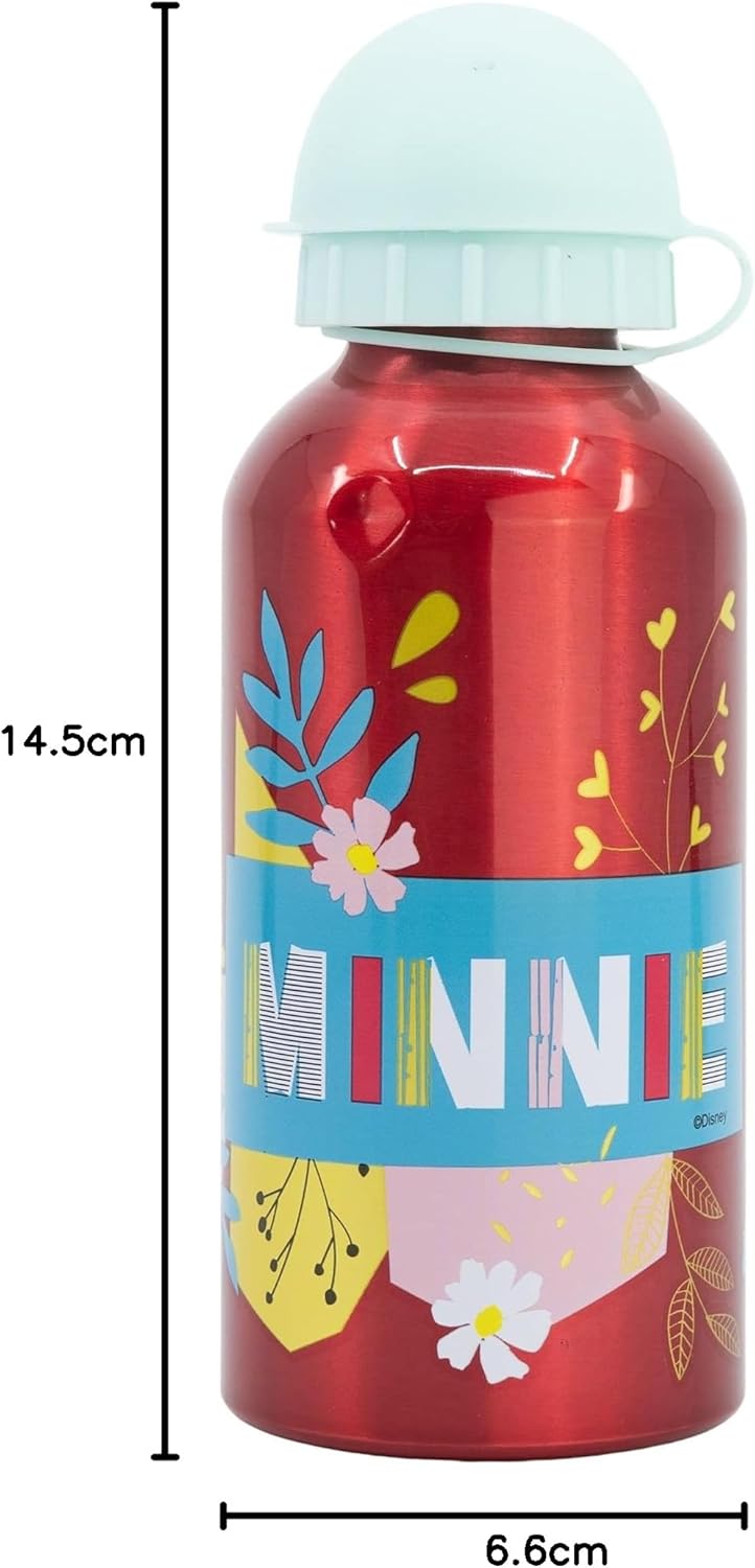 Garrafa Aluminio 400ML - Minnie Being More Minnie ( Imagem 3 de 3 ) - Preview