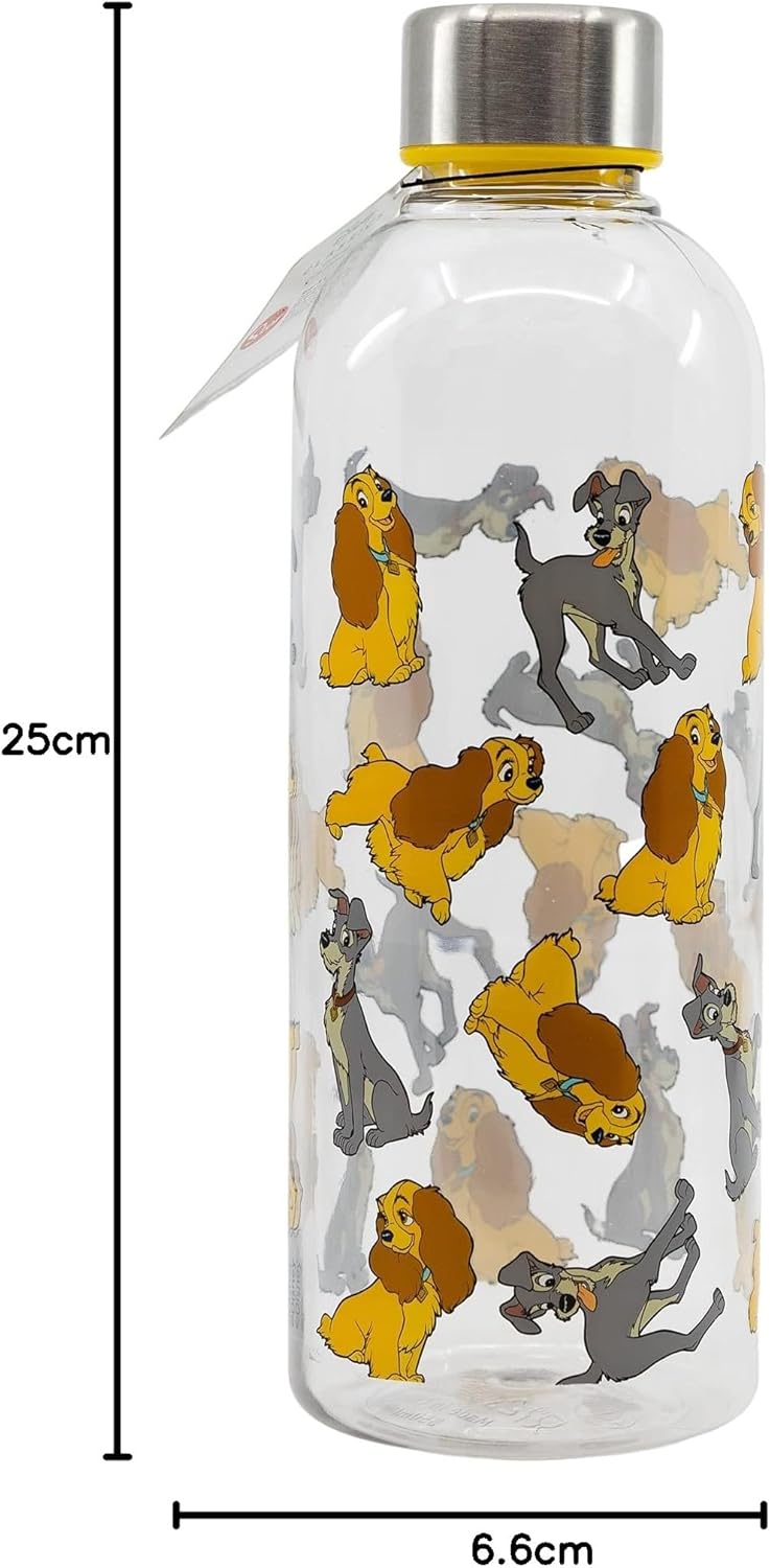 Garrafa Hidro 850ML - Disney: A Dama e o Vagabundo ( Imagem 2 de 2 ) - Preview