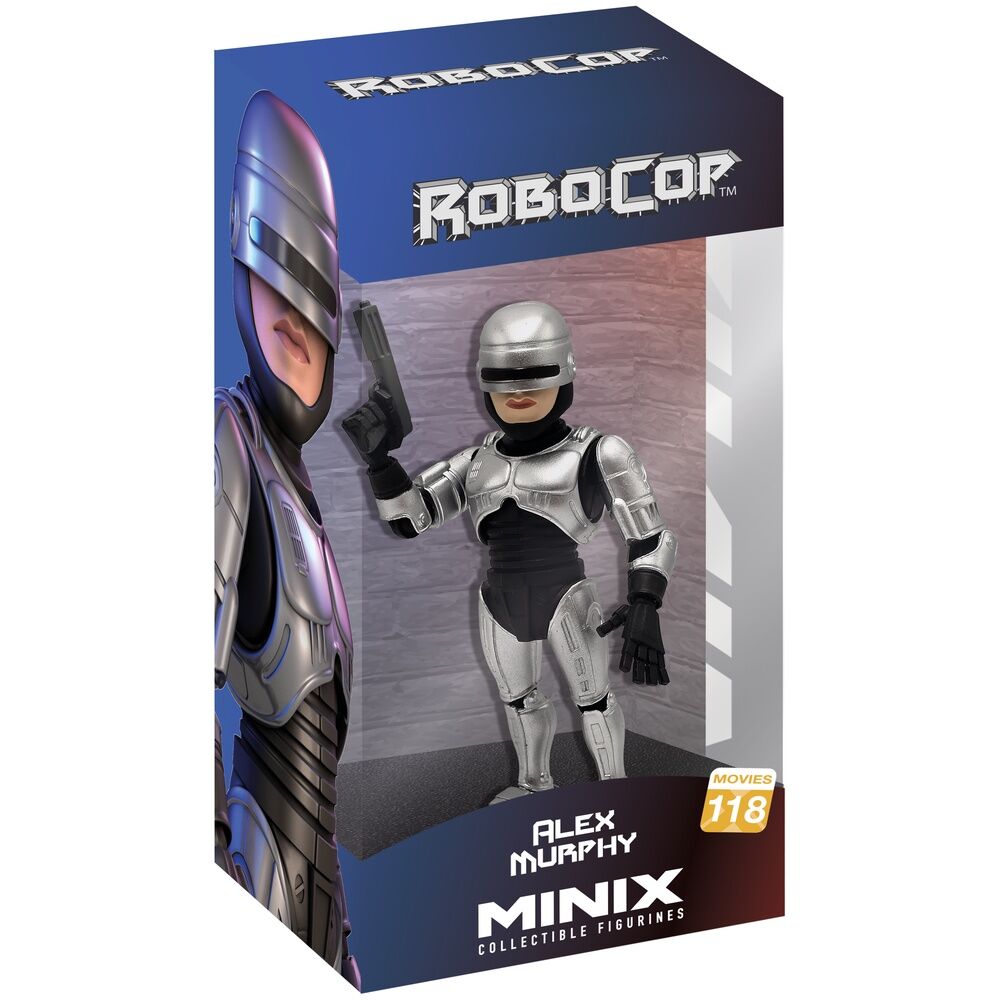 Figura Minix - Movies 118 - PVC 12 cm - Robocop - James Murphy ( Imagem 2 de 2 ) - Preview