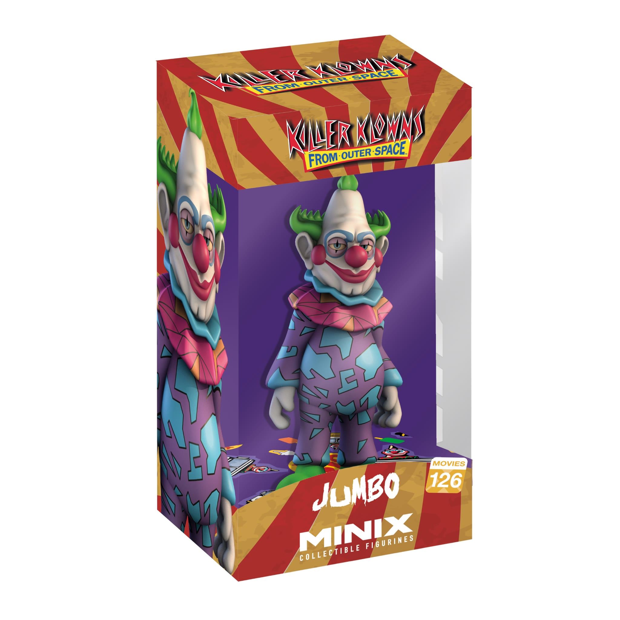 Figura Minix Movie 126 - PVC 12 cm - Killer Klowns - Jumbo Killer ( Imagem 2 de 2 ) - Preview