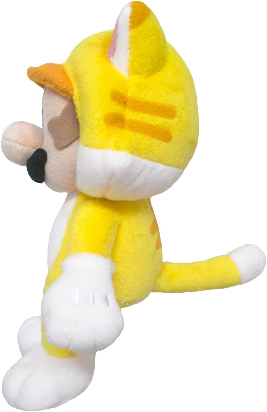 Nintendo Together+ - Peluche Super Mario 3D: Cat Mario 24cm ( Imagem 2 de 3 ) - Preview