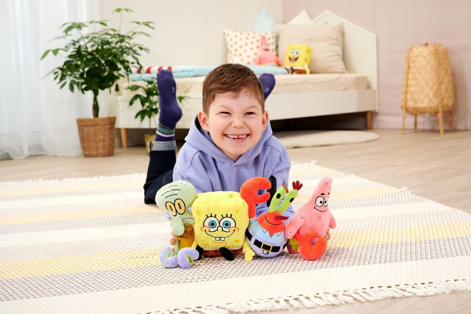 SpongeBob SquarePants Plush Toy (20cm / Assorted) ( Imagem 2 de 2 ) - Preview