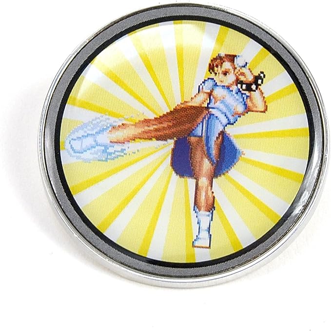Pin de Esmalte - Street Fighter: Chun Li ( Imagem 2 de 2 ) - Preview