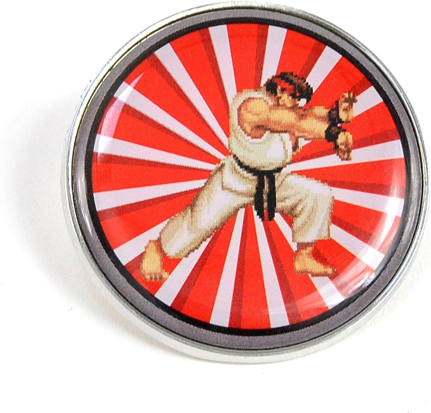 Pin de Esmalte - Street Fighter: Ryu ( Imagem 2 de 2 ) - Preview