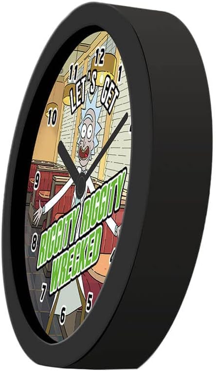 Wall Clock - Rick & Morty ( Imagem 2 de 2 ) - Preview