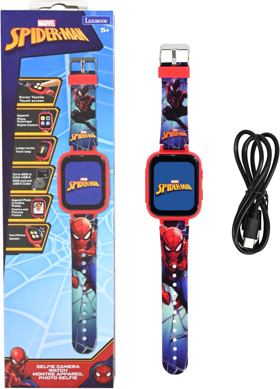 Digital Watch with Camera - Marvel Spiderman ( Imagem 3 de 3 ) - Preview
