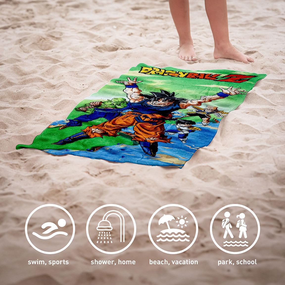 Cotton Beach Towel - Dragon Ball Z ( Imagem 3 de 3 ) - Preview