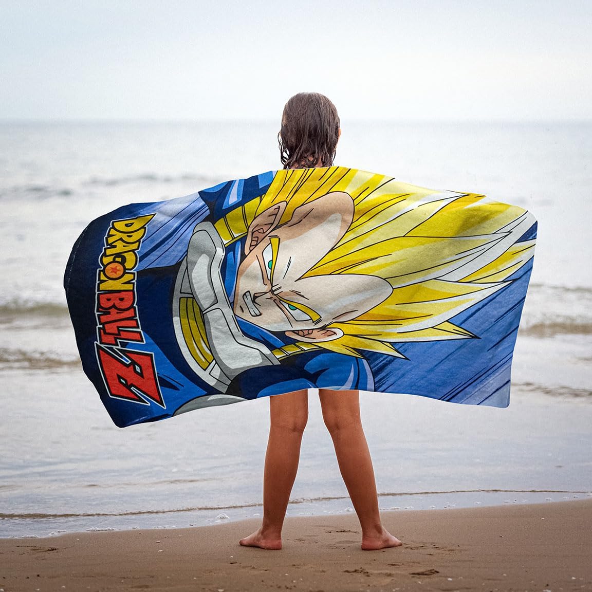 Microfiber Beach Towel - Dragon Ball Z: Vegeta ( Imagem 2 de 3 ) - Preview