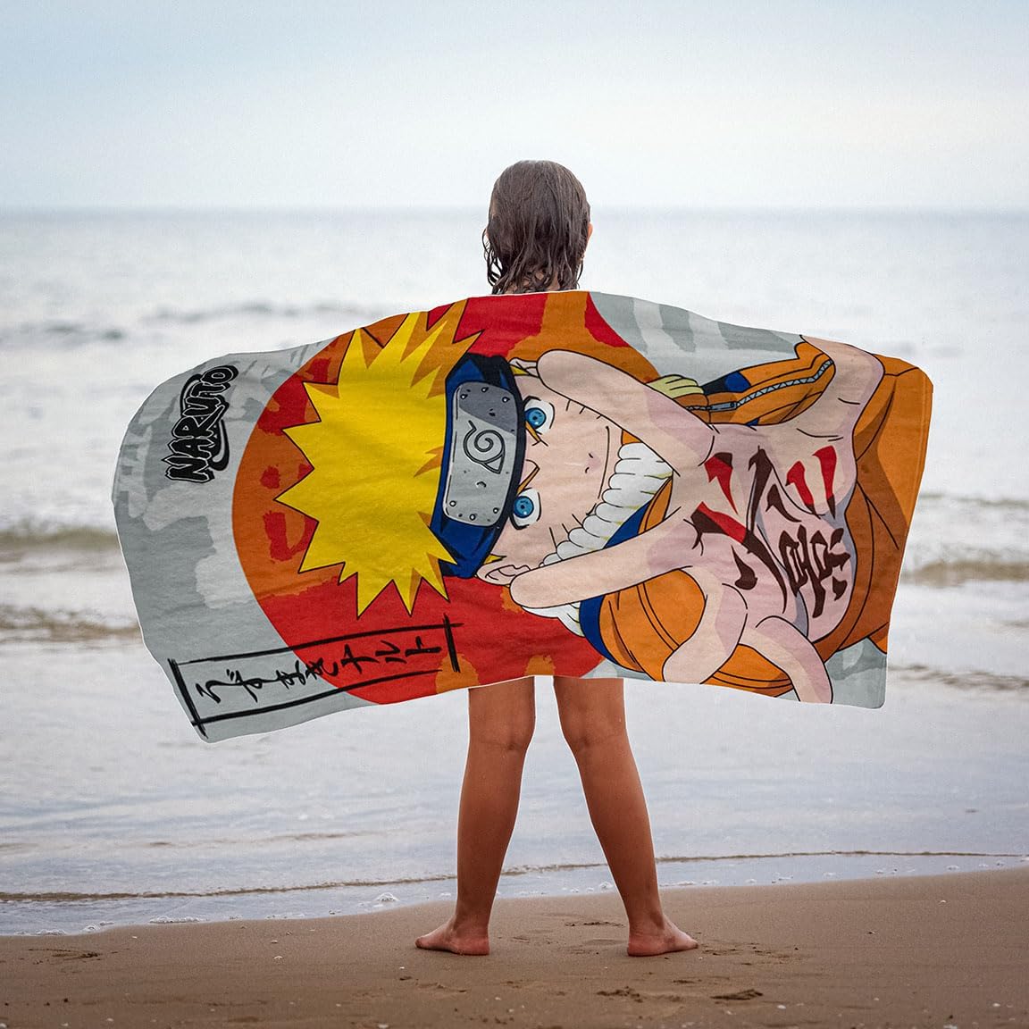 Microfiber Beach Towel - Naruto Uzumaki ( Imagem 2 de 3 ) - Preview