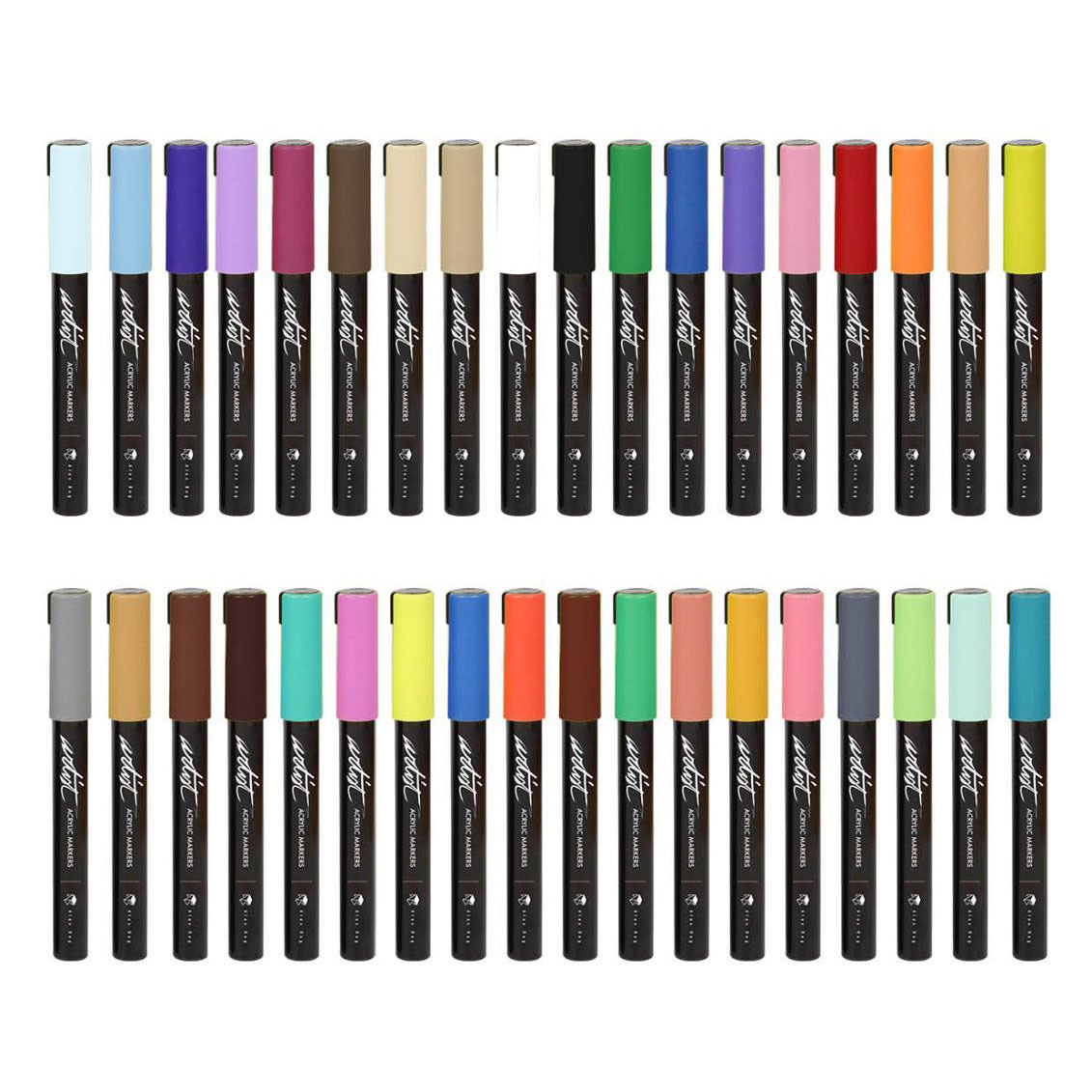 Marcador Acrilico Artist By Alex Bog 4-5Mm 36 Cores Roymart Ab-0636 ( Imagem 3 de 4 ) - Preview