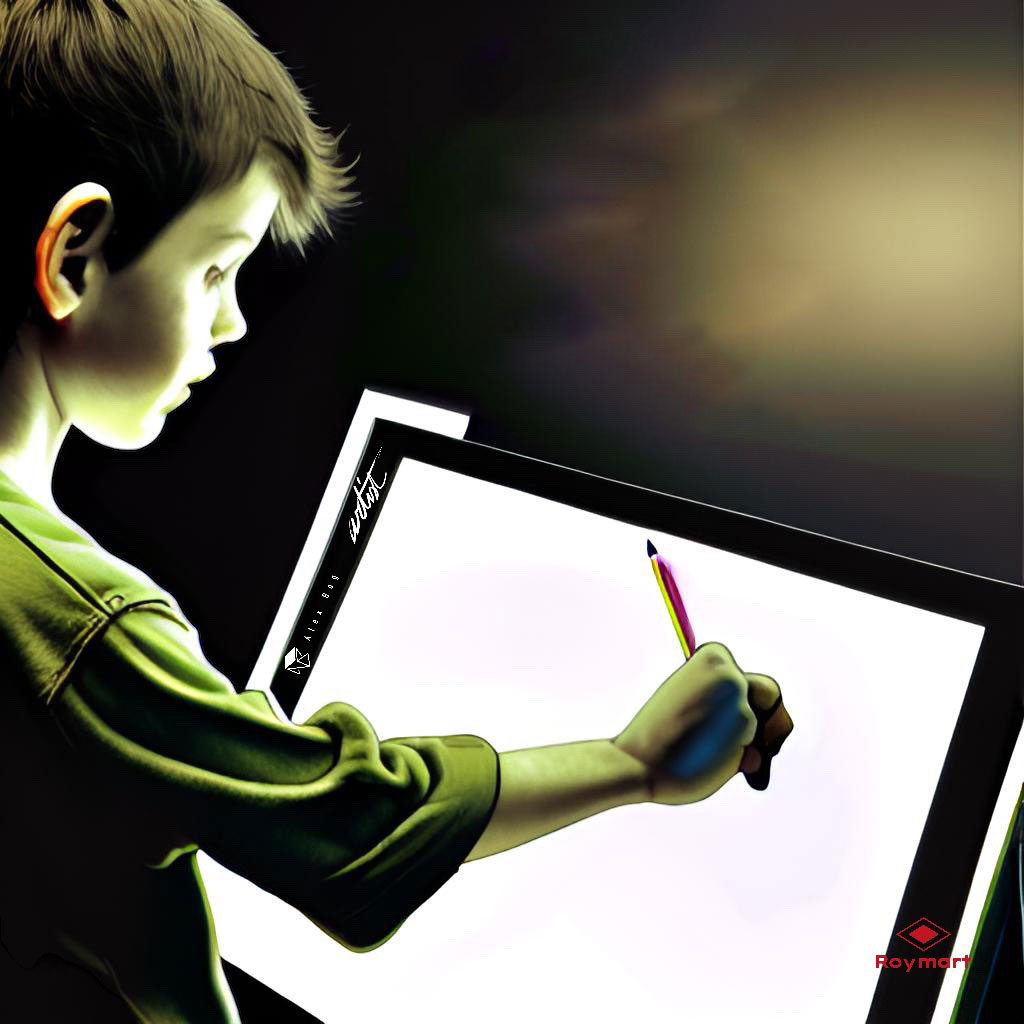 Mesa De Luz Led A2 Pad Roymart Artist By Alex Bog Ab-0332 ( Imagem 4 de 4 ) - Preview