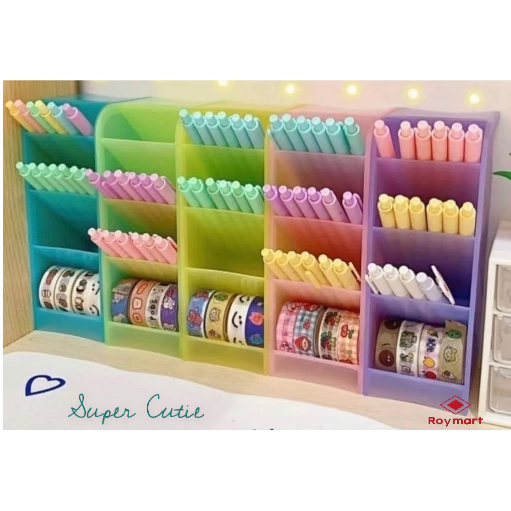 Organizador De Secretaria 4 Divisorias 20X9Cm Sortido Roymart Kw-010 ( Imagem 4 de 4 ) - Preview