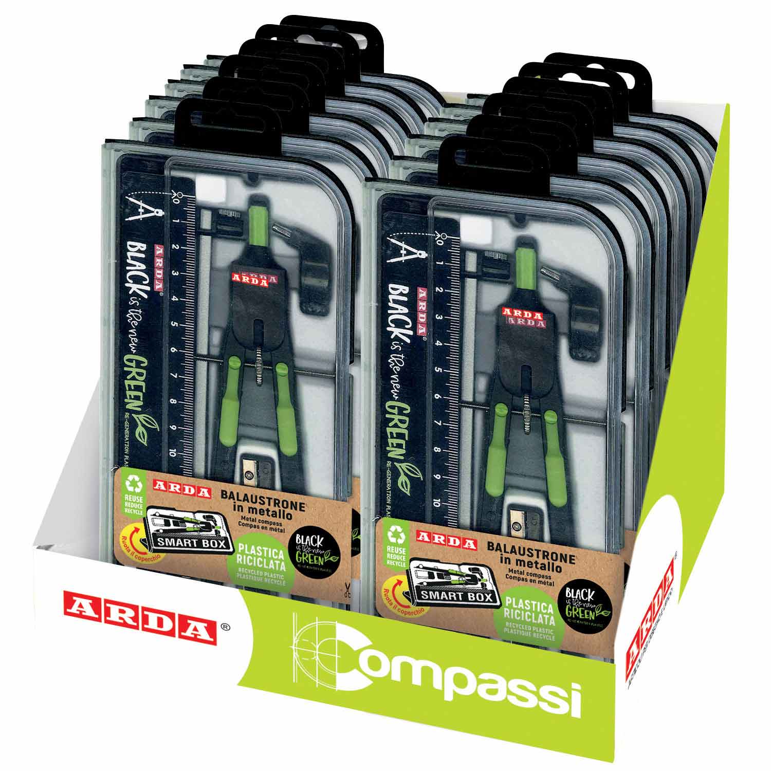 Compasso Arda Re-Generation Com 6 Pecas Ajuste Rapido Blister Co2Reesp ( Imagem 3 de 3 ) - Preview