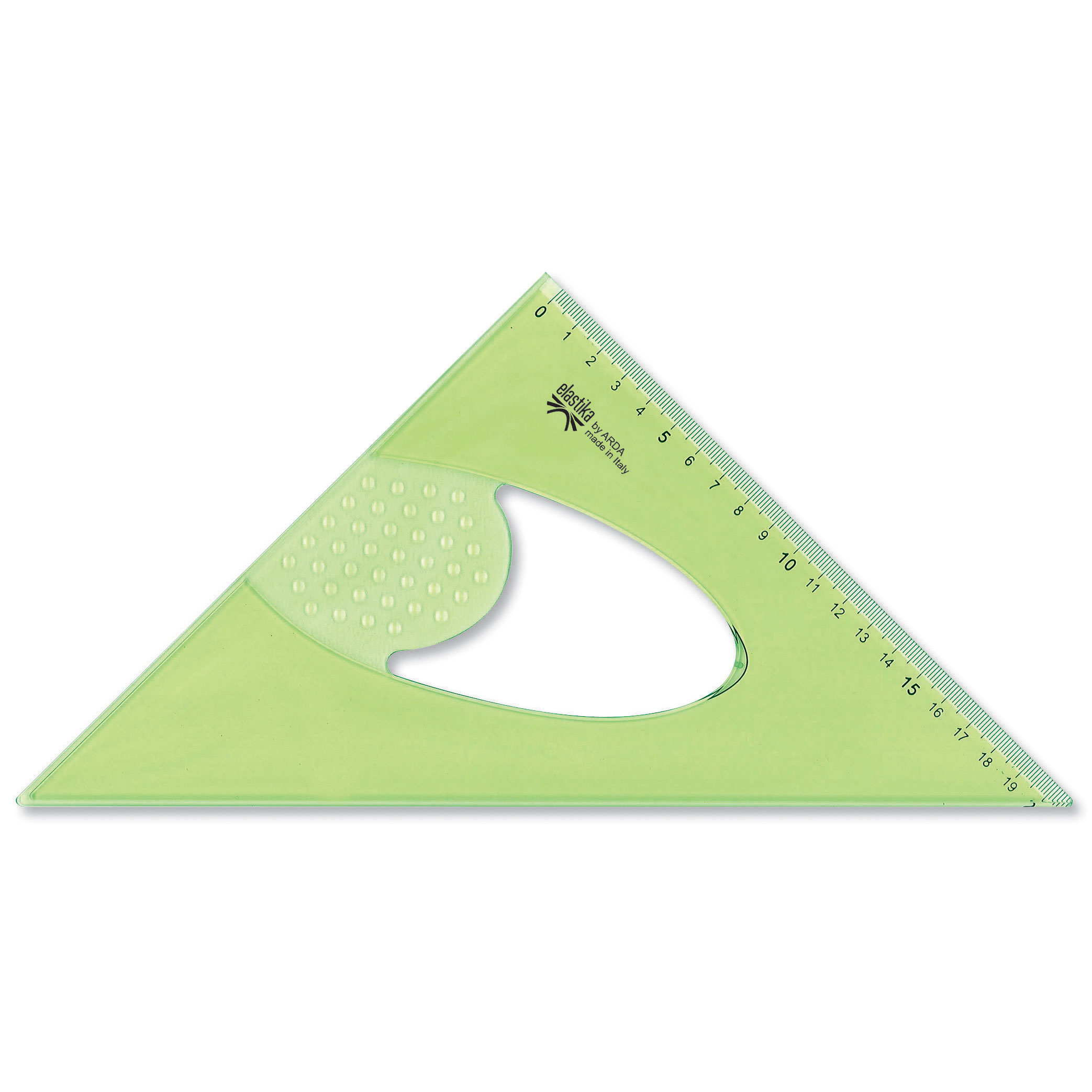 Esquadro Arda Elastika Indestructible 45º/30Cm Blister El4530 ( Imagem 2 de 2 ) - Preview