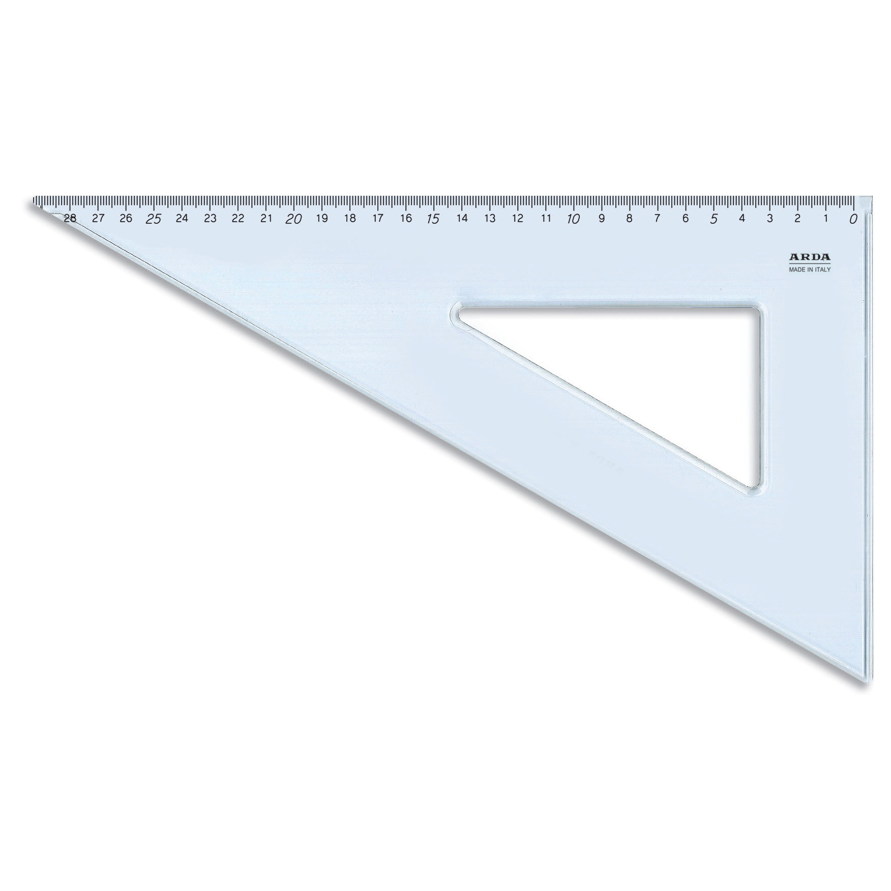 Esquadro Geometrico Para Esquerdinos Arda Left-Mancini 60º/30Cm Blister 28830Man ( Imagem 2 de 2 ) - Preview