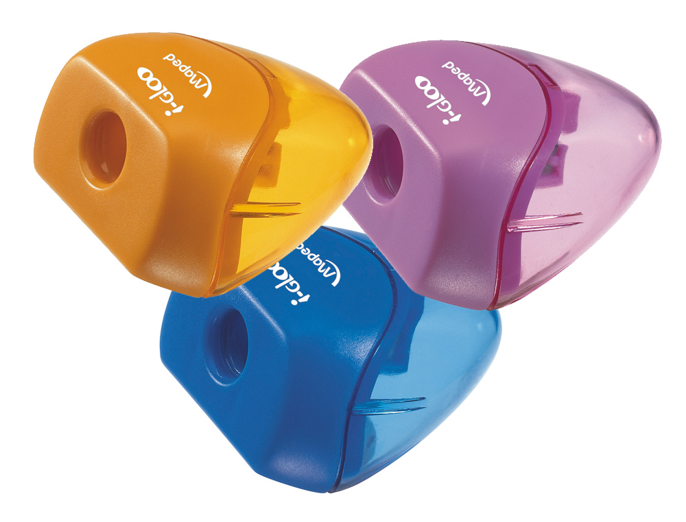 Apara lapis maped plastico uso ergonomico iglu. cores sortidas ( Imagem 2 de 2 ) - Preview