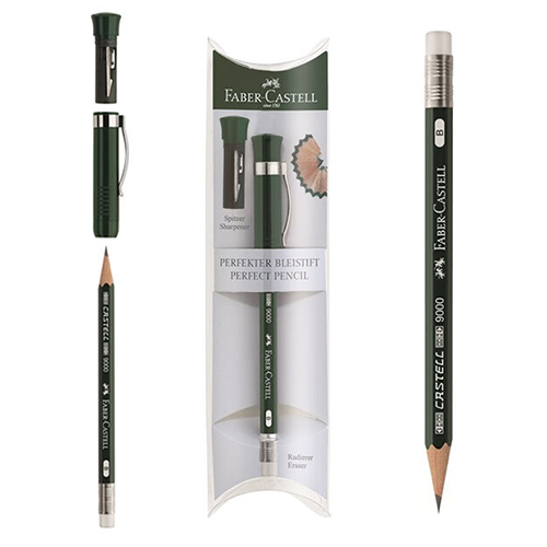 FABER-CASTELL - LAPIS PERFEITO C/APARA LAPIS ( Imagem 2 de 2 ) - Preview
