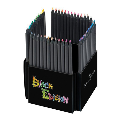 FABER-CASTELL - CX. C/50 LAPIS DE COR BLACK ED. - 116450 ( Imagem 2 de 2 ) - Preview