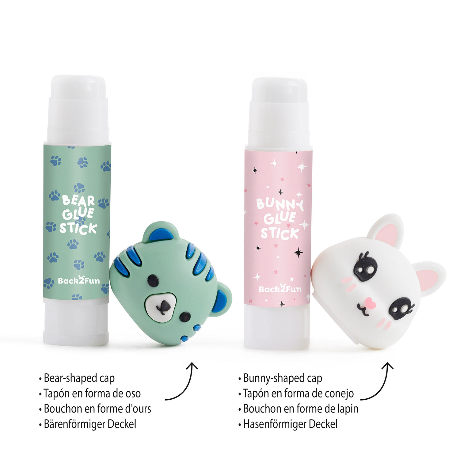 Cola Stick Miquelrius Back2Fun Urso 21G Mr13223 ( Imagem 2 de 3 ) - Preview