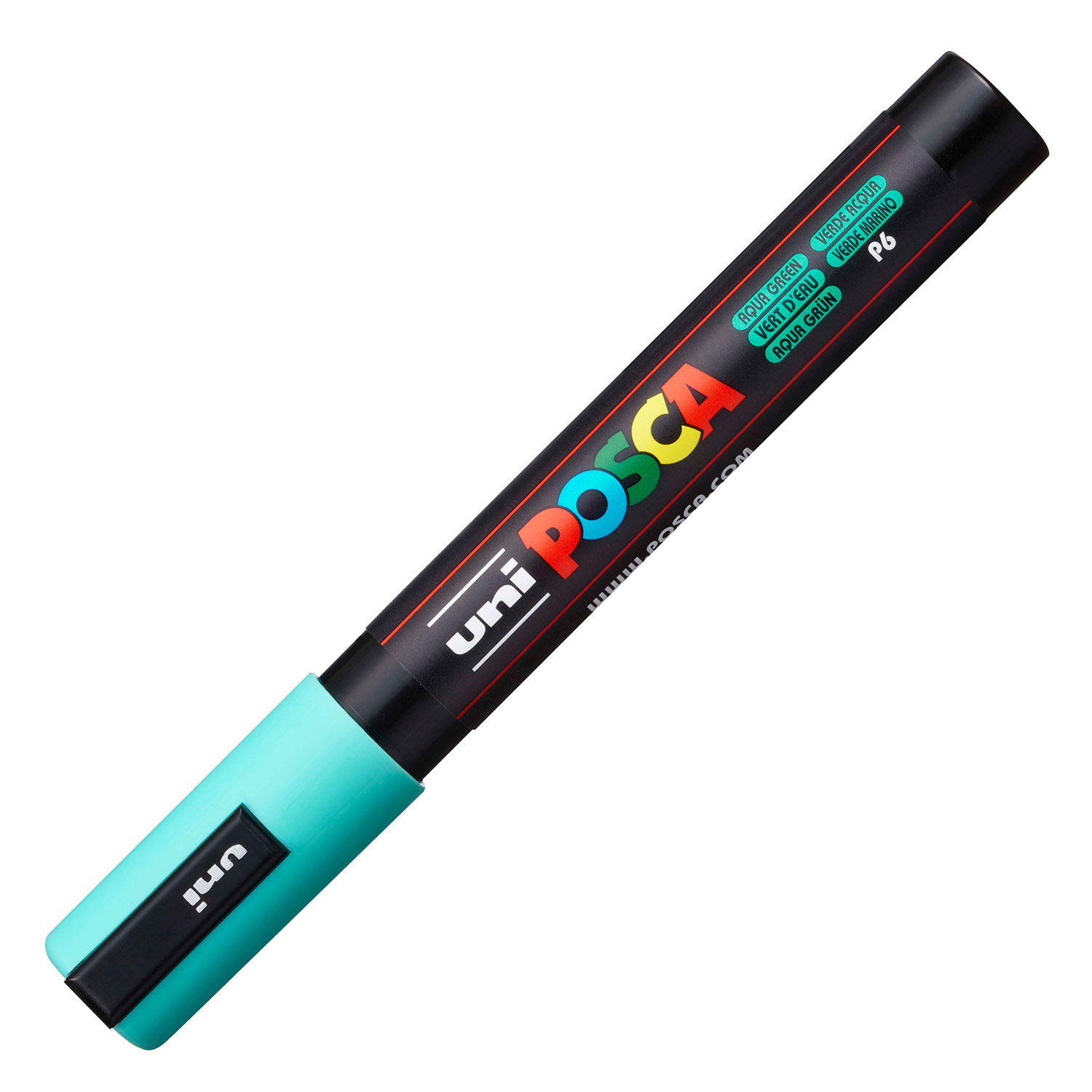 UNI - POSCA 5M AQUA GREEN - 6 ( Imagem 2 de 2 ) - Preview