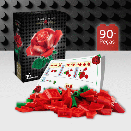 Science4you Kit de Construção Rosa Vermelha ( Imagem 2 de 4 ) - Preview