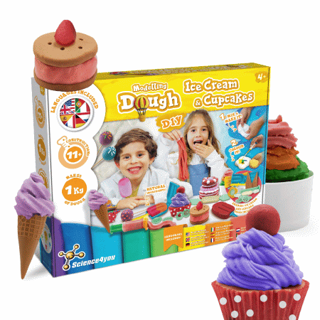 Science4you Fábrica de Plasticina Gelados e Cupcakes ( Imagem 2 de 4 ) - Preview