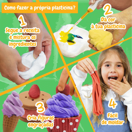 Science4you Fábrica de Plasticina Gelados e Cupcakes ( Imagem 3 de 4 ) - Preview