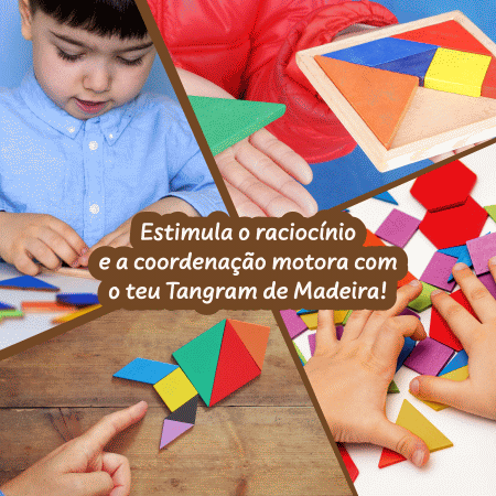 Science4you Tangram de Madeira ( Imagem 2 de 4 ) - Preview