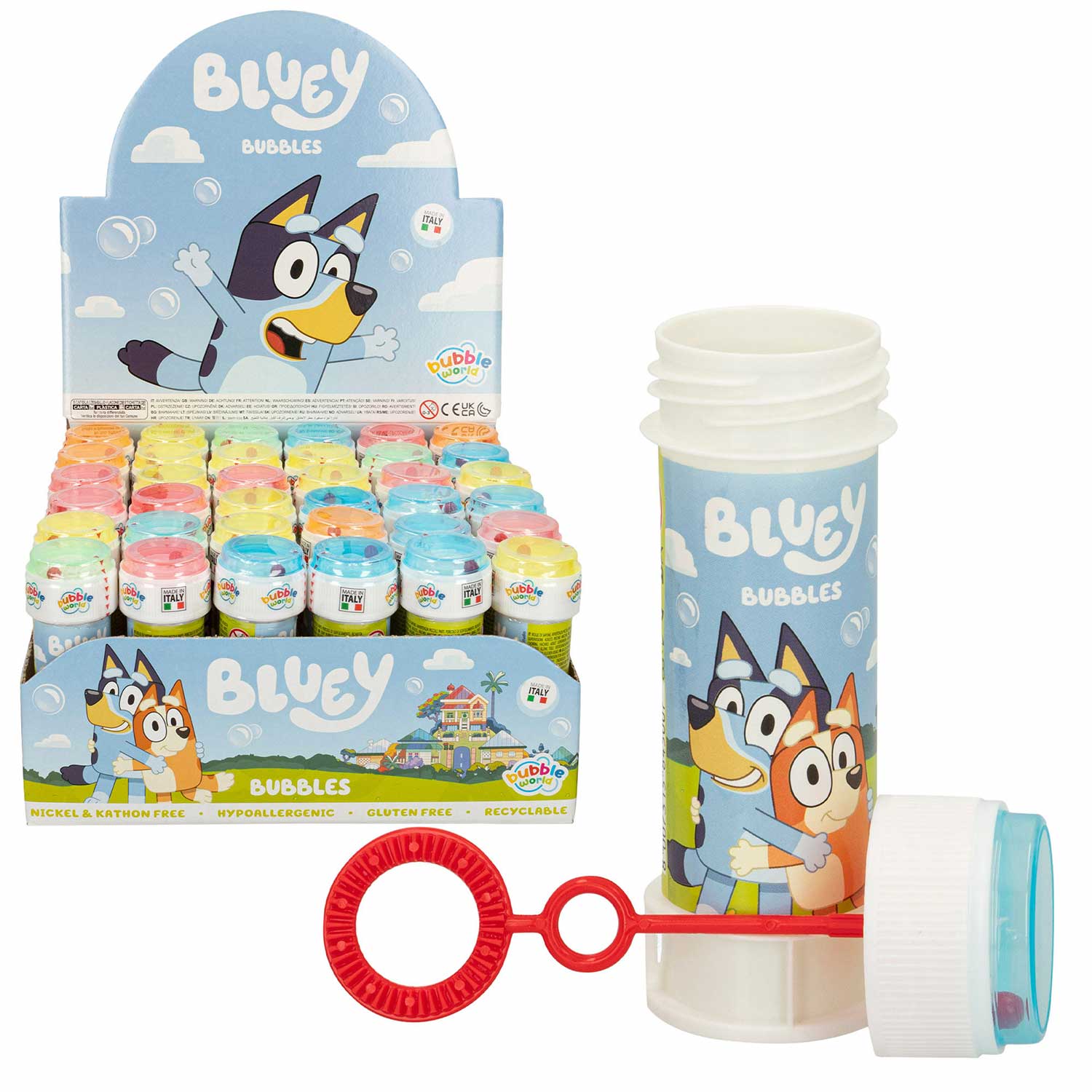 Bolas De Sabão Bubble World Bluey 60Ml Sortido 77097 ( Imagem 2 de 4 ) - Preview