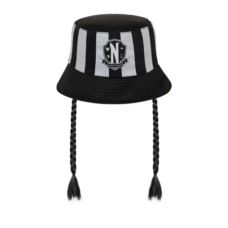 Wednesday Braid Chapéu Infantil Bucket, Preta ( Imagem 3 de 3 ) - Preview