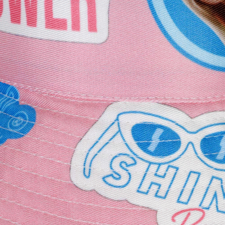 Barbie Malibu Chapéu Infantil Bucket, Rosa ( Imagem 4 de 4 ) - Preview