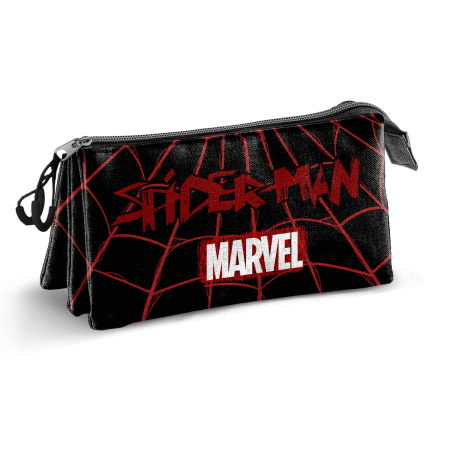 Marvel Homem-Aranha Vision Estojo Triplo, Preta ( Imagem 2 de 2 ) - Preview