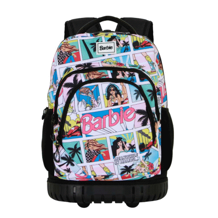 Barbie Comic Mochila Trolley GTS FAN, Multicolorido ( Imagem 2 de 3 ) - Preview