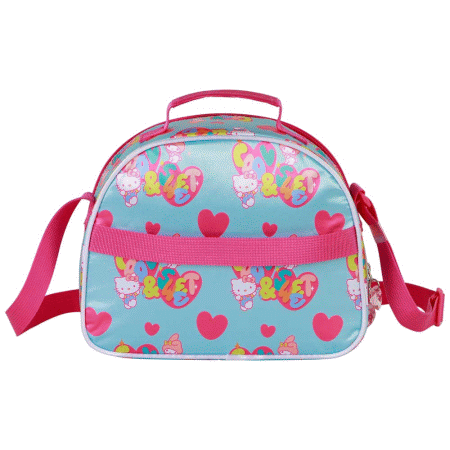 Sanrio Hello Kitty Friendship Lancheira 3D, Azul ( Imagem 3 de 3 ) - Preview