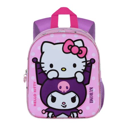 Sanrio Hello Kitty Playful Mochila 3D Elite, Rosa ( Imagem 3 de 5 ) - Preview