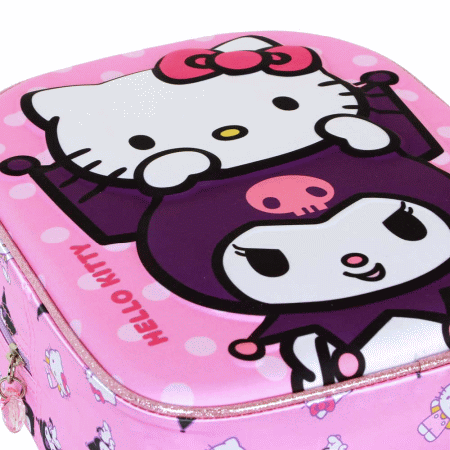 Sanrio Hello Kitty Playful Mochila 3D Elite, Rosa ( Imagem 4 de 5 ) - Preview