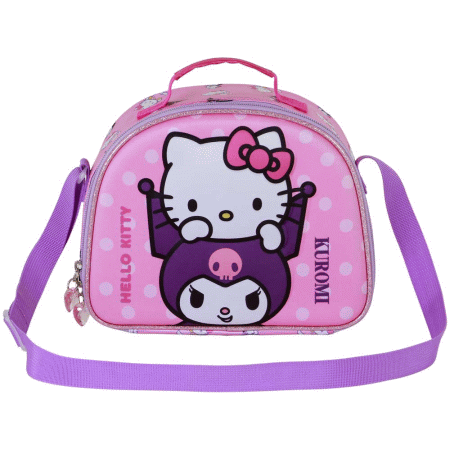Sanrio Hello Kitty Playful Lancheira 3D, Rosa ( Imagem 2 de 3 ) - Preview