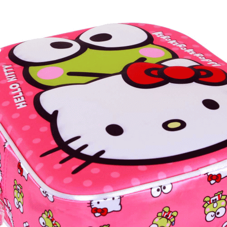 Sanrio Hello Kitty Funny Mochila 3D Elite, Rosa ( Imagem 2 de 5 ) - Preview