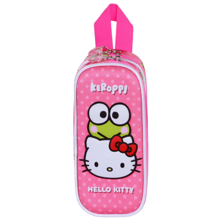 Sanrio Hello Kitty Funny Estojo Duplo 3D, Rosa ( Imagem 3 de 3 ) - Preview