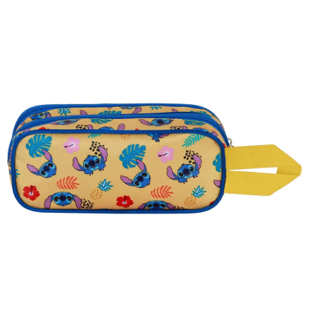 Disney Lilo e Stitch Ocean Estojo Duplo 3D, Azul ( Imagem 3 de 3 ) - Preview