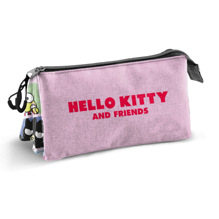 Sanrio Hello Kitty Panels Estojo Triplo, Multicolorido ( Imagem 2 de 2 ) - Preview