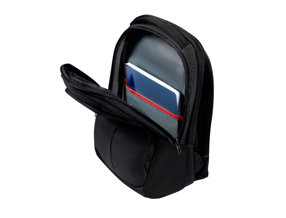 Mochila samsonite guardit 3.0 para portatil de 15,6/' com alcas ergonomicas e painel traseiro em malha 3d cor preto 200x3 ( Imagem 2 de 9 ) - Preview