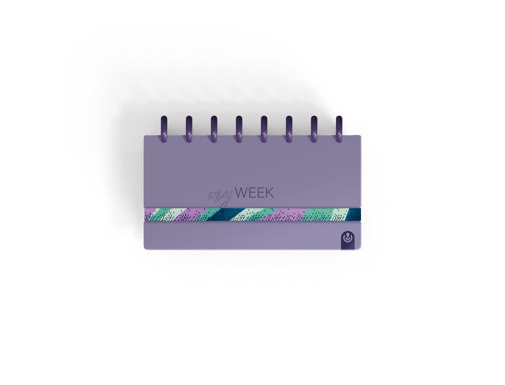 Planificador carchivo ingeniox my week check list my week semanal malva 105x210 mm ( Imagem 2 de 7 ) - Preview