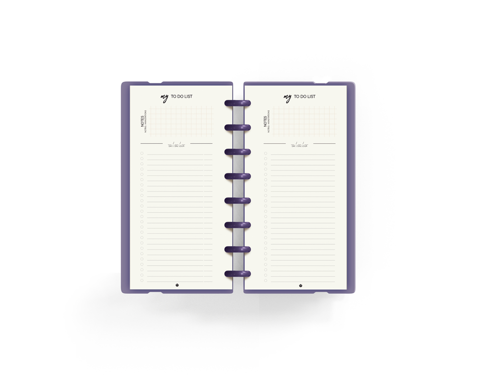 Planificador carchivo ingeniox my week check list my week semanal malva 105x210 mm ( Imagem 5 de 7 ) - Preview