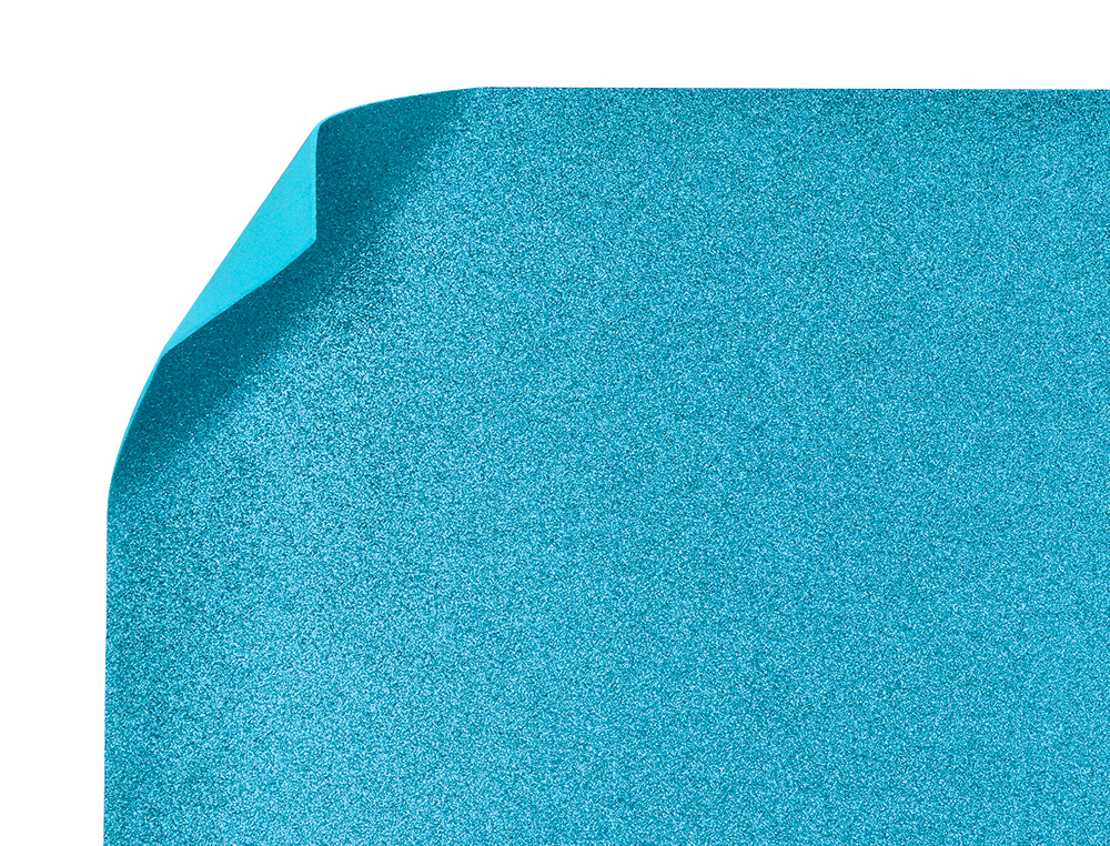 Papel Eva Liderpapel C/Purpurina 50x70cm 60gr, Espessura 2mm - Azul Claro ( Imagem 3 de 9 ) - Preview
