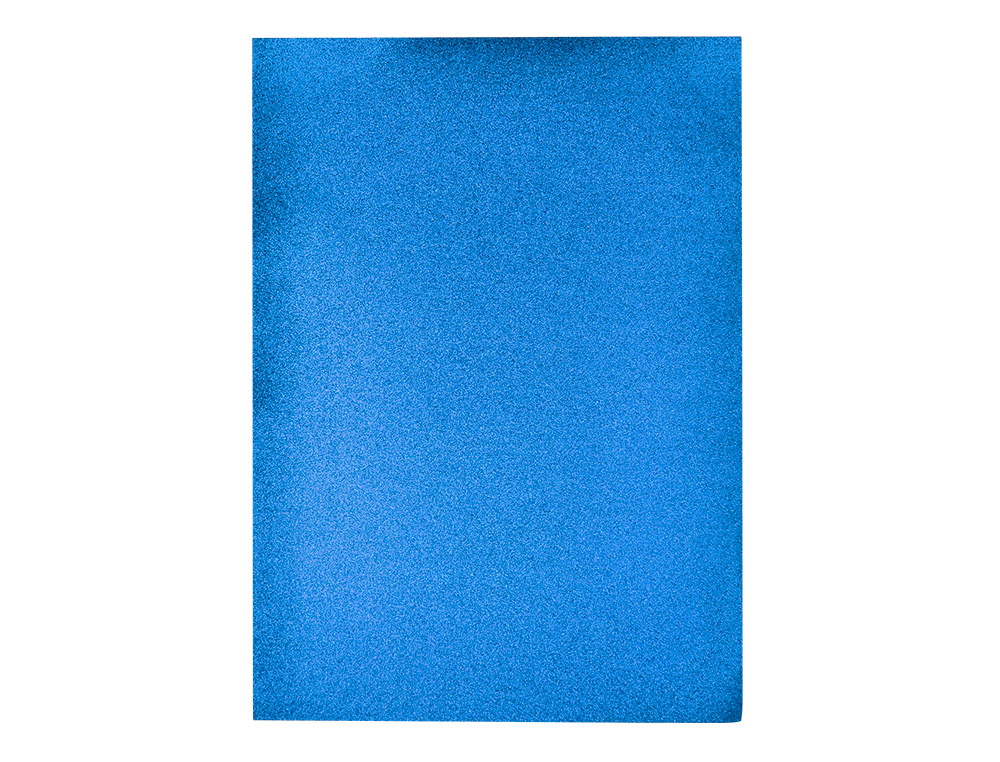 Papel Eva Liderpapel C/Purpurina 50x70cm 60gr, Espessura 2mm - Azul Escuro ( Imagem 2 de 9 ) - Preview