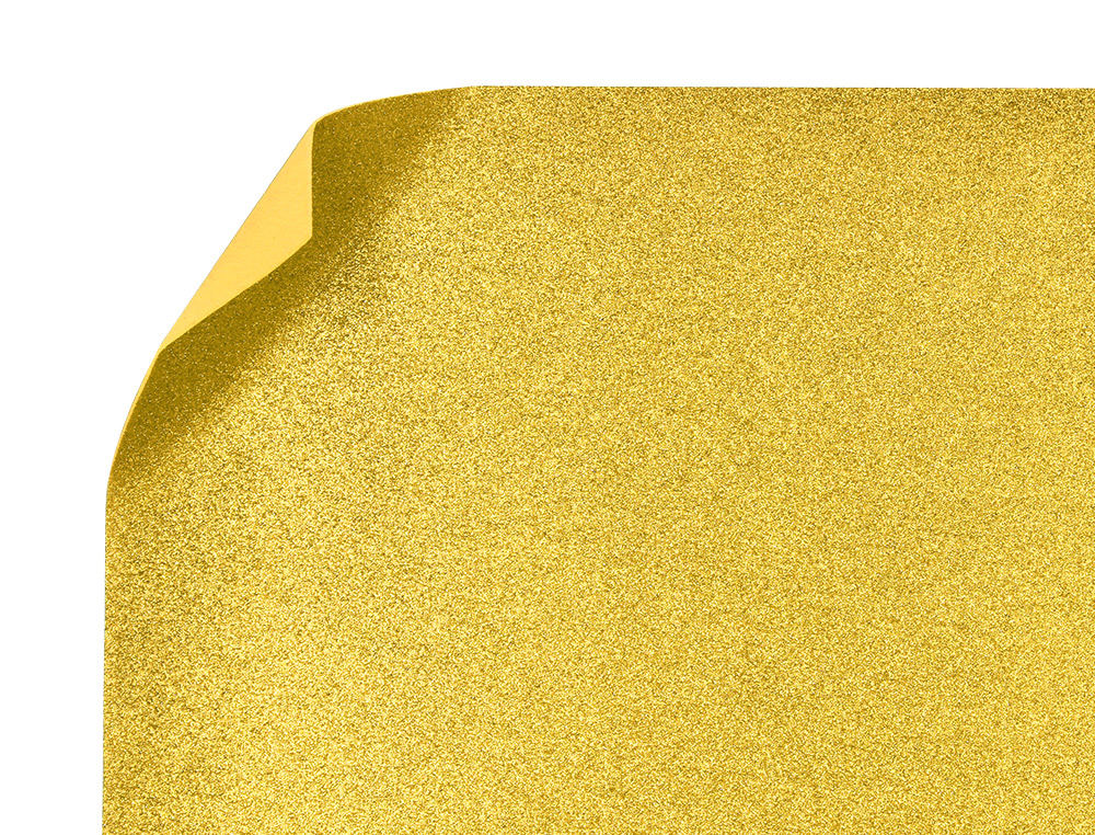 Goma eva com purpurina liderpapel 50x70cm 60gr espessura 2mm ouro ( Imagem 3 de 9 ) - Preview