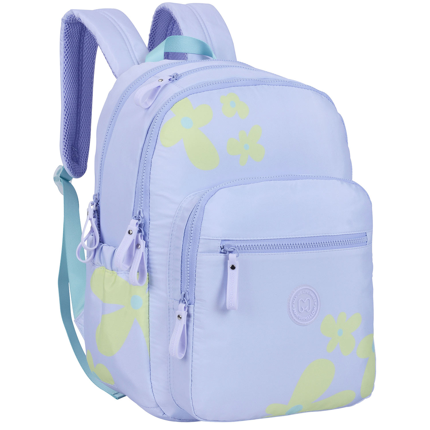 Mochila Marshmallow Petals Purple 2025 43X33X16Cm 65501 ( Imagem 2 de 2 ) - Preview